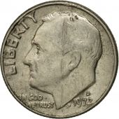 Coin, United States, Roosevelt Dime, Dime, 1972, U.S. Mint, Denver, EF(40-45)