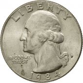 Monnaie, tats-Unis, Washington Quarter, Quarter, 1984, U.S. Mint