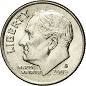 Coin, United States, Roosevelt Dime, Dime, 2005, U.S. Mint, Denver, AU(55-58)