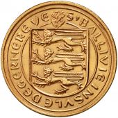 Monnaie, Guernsey, Elizabeth II, New Penny, 1971, Heaton, SUP, Bronze, KM:21