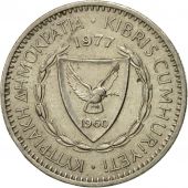 Monnaie, Chypre, 25 Mils, 1977, TTB+, Copper-nickel, KM:40