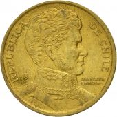 Monnaie, Chile, 10 Pesos, 1993, Santiago, TTB, Aluminum-Bronze, KM:228.2