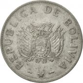Coin, Bolivia, Boliviano, 1991, EF(40-45), Stainless Steel, KM:205