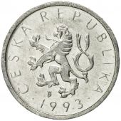 Monnaie, Rpublique Tchque, 10 Haleru, 1993, TTB, Aluminium, KM:6