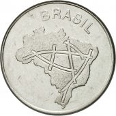 Monnaie, Brsil, 10 Cruzeiros, 1980, TTB+, Stainless Steel, KM:592.1