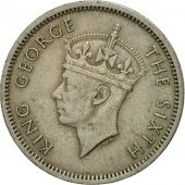 Coin, MALAYA, 10 Cents, 1950, EF(40-45), Copper-nickel, KM:8