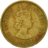 Monnaie, Hong Kong, Elizabeth II, 10 Cents, 1963, TTB, Nickel-brass, KM:28.1