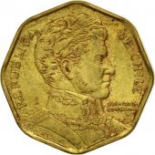 Monnaie, Chile, 5 Pesos, 1993, Santiago, TTB, Aluminum-Bronze, KM:232