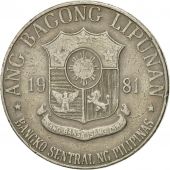 Monnaie, Philippines, Piso, 1981, TTB, Copper-nickel, KM:209.2