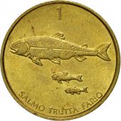 Coin, Slovenia, Tolar, 2001, EF(40-45), Nickel-brass, KM:4