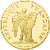 Vme Rpublique, 100 Francs or Droits de l'Homme 1989 BE, KM 970b