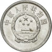 Coin, CHINA, PEOPLES REPUBLIC, Fen, 1977, EF(40-45), Aluminum, KM:1