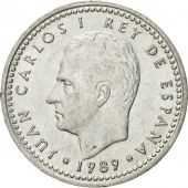 Monnaie, Espagne, Juan Carlos I, Peseta, 1989, TTB+, Aluminium, KM:821