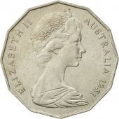 Coin, Australia, Elizabeth II, 50 Cents, 1981, AU(50-53), Copper-nickel, KM:68
