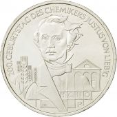 GERMANY - FEDERAL REPUBLIC, 10 Euro, 2003, MS(63), Silver, KM:222