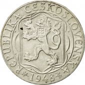 Monnaie, Tchcoslovaquie, 100 Korun, 1948, SUP+, Argent, KM:26