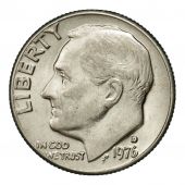 Coin, United States, Roosevelt Dime, Dime, 1976, U.S. Mint, Denver, AU(50-53)