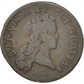 French Royal 1/2 Sol Royal French coins Frankreich Königreichr France, Louis XV, 1/2 Sol au buste enf