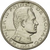 Monnaie, Monaco, Rainier III, 1/2 Franc, 1965, SUP, Nickel, KM:145, Gadoury:MC