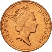 Coin, Great Britain, Elizabeth II, Penny, 1994, EF(40-45), Copper Plated Steel