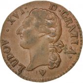 French Royal Sol Royal French coins Frankreich Königreichr France, Louis XVI, 1/2 Sol à l'écu 178