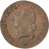 French Royal Sol Royal French coins Frankreich Königreichr France, Louis XVI, Liard 1789 M (Toulo