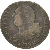 France, Constitution, 6 Deniers Franois 1792 MA (Marseille), KM 610.4