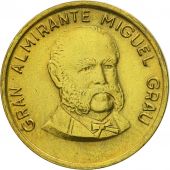 Coin, Peru, 50 Soles, 1985, Lima, AU(55-58), Brass, KM:321