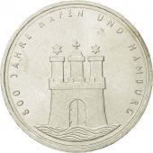 Monnaie, Rpublique fdrale allemande, 10 Mark, 1989, Hamburg, Germany, SUP