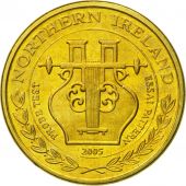 Ireland, Medal, Essai 10 cents, 2005, SPL, Laiton