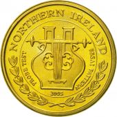Ireland, Medal, Essai 20 cents, 2005, SPL, Laiton
