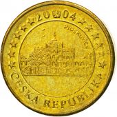 Czech Republic, Medal, Essai 10 cents, 2004, AU(55-58), Brass