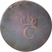 France, Colonies, Louis XV, Sol tamp 1779-1797 2me type, Lecompte 278a