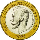 Russia, Medal, Essai 1 euro, 2004, MS(63), Bi-Metallic