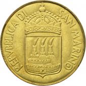 Coin, San Marino, 20 Lire, 1973, Rome, MS(65-70), Aluminum-Bronze, KM:26
