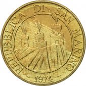 Monnaie, San Marino, 20 Lire, 1974, Rome, SUP, Aluminum-Bronze, KM:34