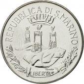 Coin, San Marino, 50 Lire, 1982, Rome, MS(65-70), Steel, KM:136