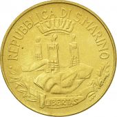 Coin, San Marino, 20 Lire, 1982, Rome, AU(55-58), Aluminum-Bronze, KM:135