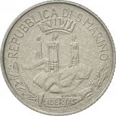 Coin, San Marino, 2 Lire, 1982, Rome, MS(63), Aluminum, KM:132