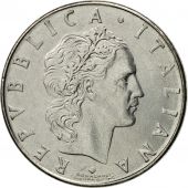 Coin, Italy, 50 Lire, 1977, Rome, MS(60-62), Stainless Steel, KM:95.1