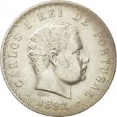 Monnaie, Portugal, Carlos I, 500 Reis, 1892, TTB, Argent, KM:535