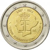 Belgique, 2 Euro, Queen Elisabeth, 2012, SUP+, Bi-Metallic