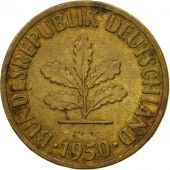 Monnaie, Rpublique fdrale allemande, 5 Pfennig, 1950, Hambourg, TB, Brass