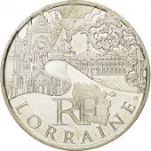 France, 10 Euro, Lorraine, 2011, MS(63), Silver, KM:1743