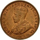 Monnaie, Ceylon, George V, 1/2 Cent, 1926, SPL+, Cuivre, KM:106