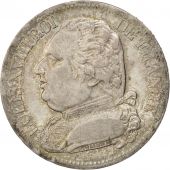 France, Louis XVIII, 5 Francs au buste habill 1814 M (Toulouse), KM 702.9