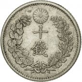 Coin, Japan, Mutsuhito, 10 Sen, 1885, AU(50-53), Silver, KM:23