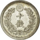 Coin, Japan, Mutsuhito, 10 Sen, 1875, MS(63), Silver, KM:23