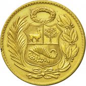 Coin, Peru, Sol, 1962, MS(60-62), Brass, KM:222