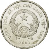 Coin, Vietnam, SOCIALIST REPUBLIC, 200 Dng, 2003, Vantaa, MS(63), Nickel Clad